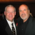With former LA fire chief P. Michael Freeman